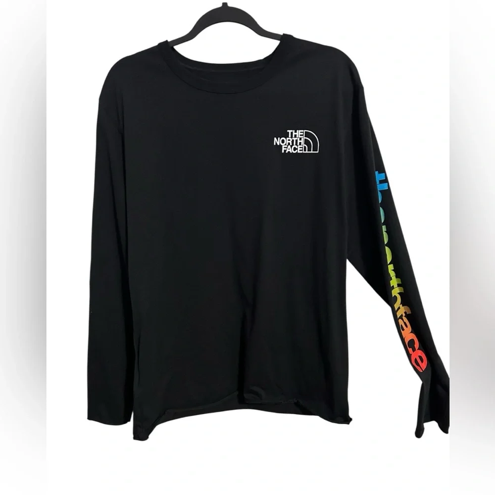 The North Face Retro Rainbow Himalayan Bottle Source Tee Size M